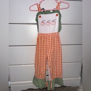 Pumpkin jumpsuit